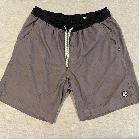 Vuori Men's Athletic Shorts - Black, Light Gray, Dark Gray, Pink, Camouflage - Picture 7 of 8